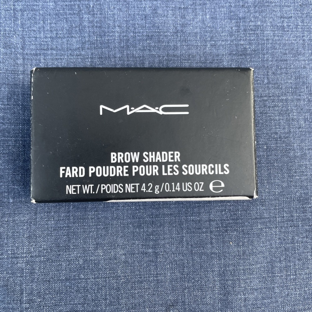 MAC Brow Shader Pressed Powder  Porcelaine Browning  Duo .14oz/4.2g
